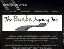 Tablet Screenshot of lisaburkeagency.com